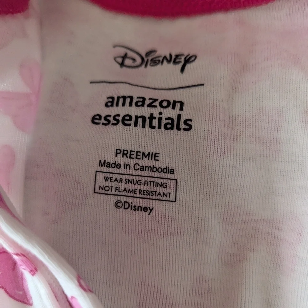 Disney pajamas preemie